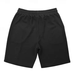 Men's T-shirt Suits 2 Pieces Outfits Tee & Shorts Short Sleeve Crew Neck Summer Plain Fashion Casual 2 Piece Vacation Daily Wear Going out Black White Royal Blue Top Tee for Men