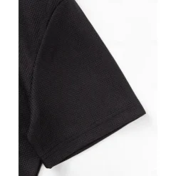 Men's T-shirt Suits 2 Pieces Outfits Tee & Shorts Short Sleeve Lapel Summer Color Block Fashion Casual 2 Piece Vacation Daily Wear Going out Black White Wine Top Tee for Men