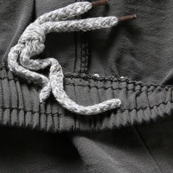 Men's T-shirt Suits Shirt and Pant Sets 2 Pieces Outfits Long Sleeve Standing Collar Spring & Fall Plain Fashion Chinese Style Casual 2 Piece Vacation Daily Wear Going out Black White Navy Blue Top