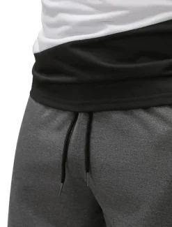 Men's T-shirt Suits Tee & Drawstring Waist Pants Short Sleeves Crew Neck Summer Gymnatics Casual Color Block Street Style Vacation Daily Wear Activewear Army Green Black Yellow Top Tee for Men