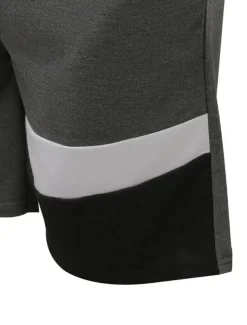 Men's T-shirt Suits Tee & Drawstring Waist Pants Short Sleeves Crew Neck Summer Gymnatics Casual Color Block Street Style Vacation Daily Wear Activewear Army Green Black Yellow Top Tee for Men