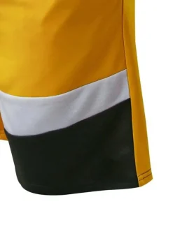 Men's T-shirt Suits Tee & Drawstring Waist Pants Short Sleeves Crew Neck Summer Gymnatics Casual Color Block Street Style Vacation Daily Wear Activewear Army Green Black Yellow Top Tee for Men