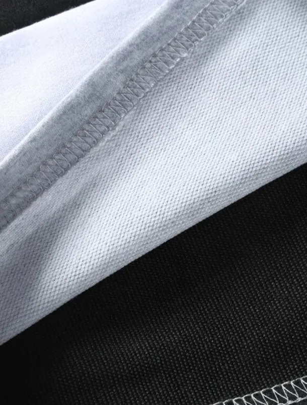 Men's T-shirt Suits Tee & Drawstring Waist Pants Short Sleeves Crew Neck Summer Gymnatics Casual Color Block Street Style Vacation Daily Wear Activewear Army Green Black Yellow Top Tee for Men