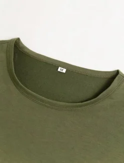 Men's T-shirt Suits Tee & Drawstring Waist Pants Short Sleeves Crew Neck Summer Gymnatics Casual Color Block Street Style Vacation Daily Wear Activewear Army Green Black Yellow Top Tee for Men