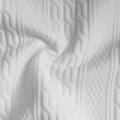 Men's T-shirt Suits Tracksuit Tees and Drawstring Long Pants Long Sleeve V Neck Spring & Fall Plain Gymnatics Casual 2 Piece Knitting Vacation Daily Wear Activewear Black White Navy Blue Top Tee for