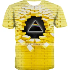 Men's Unisex Graphic Optical Illusion T shirt Tee Short Sleeve T shirt 3D Print Crew Neck Round Neck Shirt Vintage Streetwear Exaggerated Casual Daily White Light Green Pink Summer Clothing Apparel