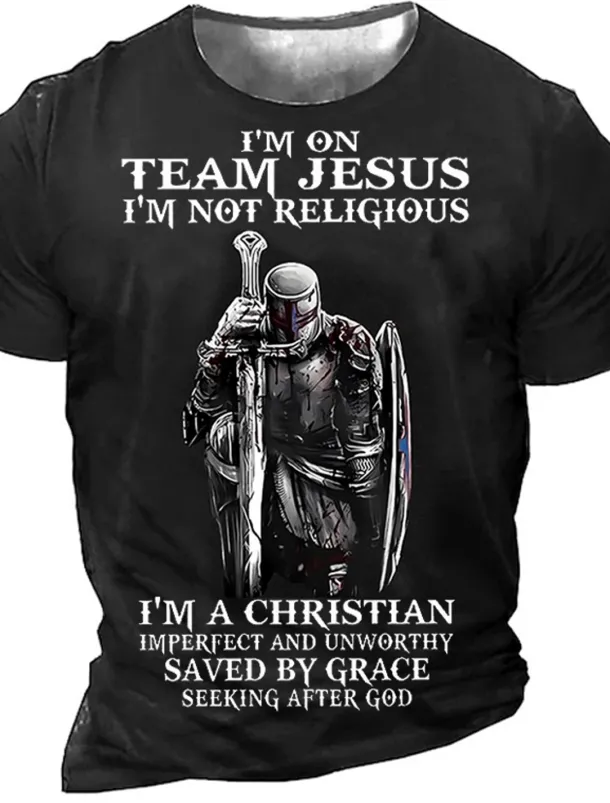 Men's Unisex Lion Graphic Prints Cross Shirt T shirt Tee Short Sleeve T shirt 3D Print Round Neck Shirt Designer Basic Big and Tall Casual Daily Black / Gray Gold + Black Black Summer Clothing Apparel