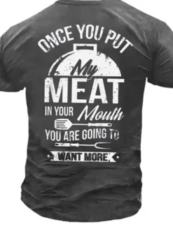 Men's Unisex T shirt Tee Funny T Shirts Slogan T Shirts Graphic Letter Crew Neck Black Army Green Navy Blue Gray 3D Print Outdoor Street Short Sleeve Print Clothing Apparel Vintage Sports Designer