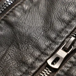 Men's Vest Gilet Wedding Event / Party Daily Fashion Business Fall & Winter Pocket Fleece PU Leather Thermal Warm Plain Zipper Stand Collar Regular Fit Coffee Vest