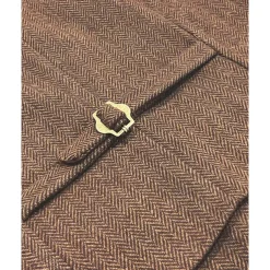 Men's Vest Waistcoat Gilet Vacation Party Business Fashion Casual Spring Fall Buttons Pocket Woolen Comfortable Solid Color Single Breasted One-button Flat collar Regular Fit Brown Army Green Gray