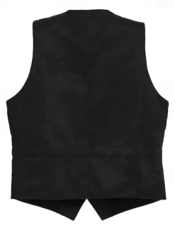 Men's Vest Waistcoat Gilet Vacation Daily Wedding Party Date Fashion Casual Spring Fall Buttons Pocket Nylon Comfortable Plain Single Breasted One-button V Neck Regular Fit Black Light Brown Coffee