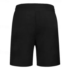 Men's Waffle Athletic Shorts Sweat Shorts Shorts Summer Shorts Pocket Drawstring Elastic Waist Plain Comfort Breathable Short Outdoor Sports Classic Casual Black White