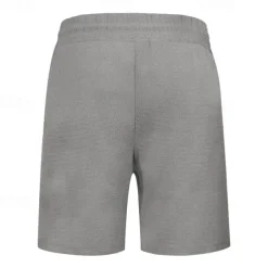 Men's Waffle Athletic Shorts Sweat Shorts Shorts Summer Shorts Pocket Drawstring Elastic Waist Plain Comfort Breathable Short Outdoor Sports Classic Casual Black White