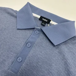 Men's Waffle Polo Shirts Polo Shirts Casual Holiday Lapel Ribbed Polo Collar Short Sleeve Fashion Basic Plain Buttons Soft Summer Spring Regular Fit White Yellow Khaki Gray Waffle Polo Shirts