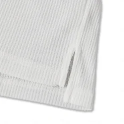 Men's Waffle Shirt T Shirt Tee Top Long Sleeve Shirt Long Sleeve Crew Neck Spring & Fall Plain Fashion Designer Basic Vacation Street Going out Dark Grey Black White Top Tee for Men