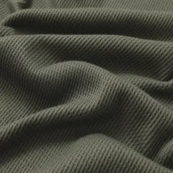 Men's Waffle Shirt T Shirt Tee Top Long Sleeve Shirt Long Sleeve Crew Neck Spring & Fall Plain Fashion Designer Basic Vacation Street Going out Dark Grey Black White Top Tee for Men