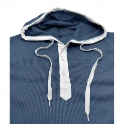 Men's Waffle Shirt Tank Top Undershirt Sleeveless Shirt Sleeveless V Neck Summer Plain Fashion Designer Muscle V Neck Outdoor Going out Gym Black White Red Top Tee for Men