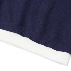 Men's Waffle T-shirt Pullover Sweatshirt Tee Top Long Sleeve Shirt Long Sleeve Crew Neck Spring & Fall Plain Fashion Designer Basic Fashion Fake two piece Vacation Street Going out Dark Brown Army