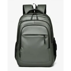 Men's Waterproof Business Laptop Backpack – Sleek Multi-Compartment Bag with USB Charging Port for Work and Travel