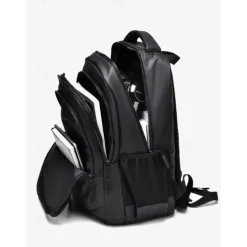 Men's Waterproof Business Laptop Backpack – Sleek Multi-Compartment Bag with USB Charging Port for Work and Travel