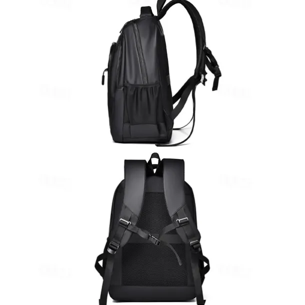 Men's Waterproof Business Laptop Backpack – Sleek Multi-Compartment Bag with USB Charging Port for Work and Travel