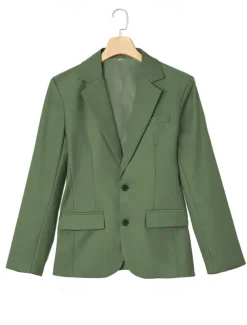 Men's Wedding Business Suits Black Sage Fashion Formal Solid Colored Standard Fit 3 Piece Single Breasted Two-buttons