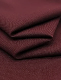 Men's Wedding Fall Wedding Suits Notch Lapel Burgundy Purple Solid Colored Standard Fit 3 Piece Single Breasted Two-buttons