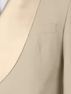 Men's Wedding Homecoming Suits Shawl Lapel Shawl Collar Navy Blue Dark Green Daily Lightweight Solid Colored Tailored Fit 2 Piece Double Breasted Two-buttons