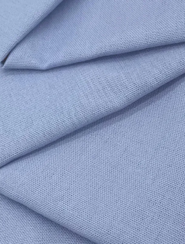 Men's Wedding Linen Suits V Neck Champagne Sky Blue Solid Colored Tailored Fit 2 Piece