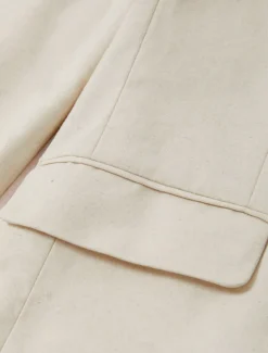 Men's Wedding Linen Suits Notch Lapel Beige Lightweight Casual Solid Colored Standard Fit 2 Piece Single Breasted Two-buttons