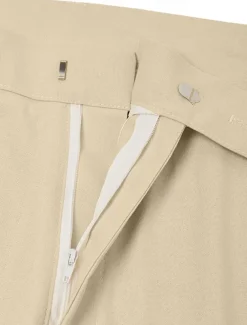 Men's Wedding Linen Suits Khaki Fashion Solid Colored Tailored Fit 3 Piece Single Breasted Two-buttons