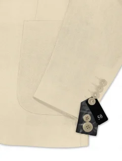 Men's Wedding Linen Suits Peaked Lapel Pink Sky Blue Fashion Casual Solid Colored Standard Fit 2 Piece Single Breasted One-button