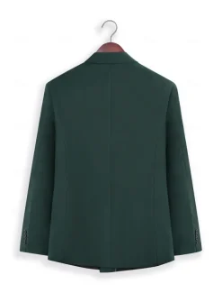 Men's Wedding Party Evening Wear Suits Notch Lapel Dark Green Dark Grey Fashion Business Solid Colored Standard Fit 3 Piece Single Breasted Two-buttons