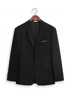 Men's Wedding Party Suits Notch Black Dark Navy Business Casual Solid Colored Tailored Fit 2 Piece Single Breasted One-button