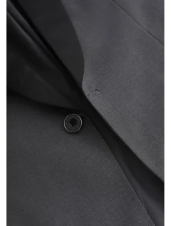 Men's Wedding Prom Suits Black Red Business Formal Solid Colored Standard Fit 3 Piece Single Breasted One-button