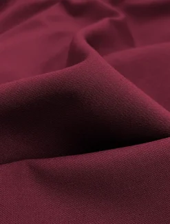 Men's Wedding Suits Closure collar Black Burgundy Business Formal Solid Colored Tailored Fit 2 Piece Double Breasted Six-buttons