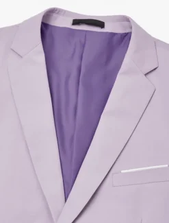 Men's Wedding Suits Notch Black Ivory Business Formal Solid Colored Tailored Fit 2 Piece Single Breasted Two-buttons