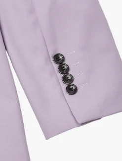 Men's Wedding Suits Notch Black Ivory Business Formal Solid Colored Tailored Fit 2 Piece Single Breasted Two-buttons