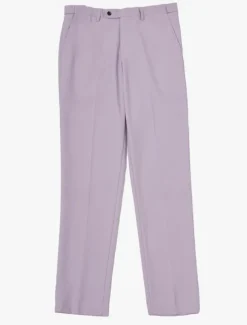 Men's Wedding Suits Notch Black Ivory Business Formal Solid Colored Tailored Fit 2 Piece Single Breasted Two-buttons