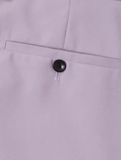 Men's Wedding Suits Notch Black Ivory Business Formal Solid Colored Tailored Fit 2 Piece Single Breasted Two-buttons