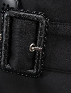 Men's Winter Coat Peacoat Trench Coat Street Business Fall Winter Polyester Thermal Warm Breathable Outerwear Clothing Apparel Casual Solid Color Pocket Turndown Double Breasted