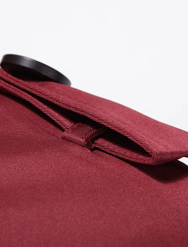 Men's Winter Coat Peacoat Trench Coat Street Business Fall Winter Polyester Thermal Warm Breathable Outerwear Clothing Apparel Casual Solid Color Pocket Turndown Double Breasted