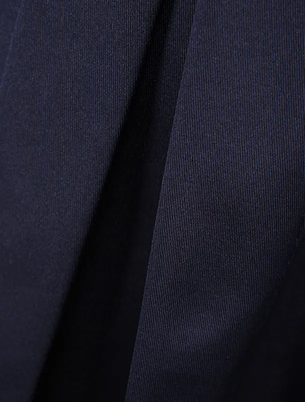 Men's Winter Coat Peacoat Trench Coat Street Business Fall Winter Polyester Thermal Warm Breathable Outerwear Clothing Apparel Casual Solid Color Pocket Turndown Double Breasted