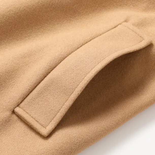 Men's Winter Coat Peacoat Trench Coat Outdoor Daily Wear Fall & Winter 95% polyester 5% cotton Outerwear Clothing Apparel Fashion Streetwear Plain Lapel Double Breasted