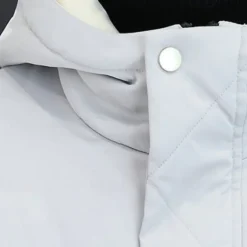 Men's Winter Coat Puffer Jacket Padded Hoodied Jacket Hooded Fall & Winter Solid / Plain Color Leisure Hooded Short Apricot Black Yellow Sky Blue Gray Jacket