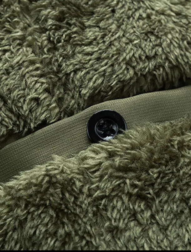 Men's Winter Coat Puffer Jacket Parka Pocket Full Zip Outdoor Daily Long Sporty Casual Thermal Warm Breathable Fall Winter Solid Color Black Army Green Royal Blue Khaki Puffer Jacket