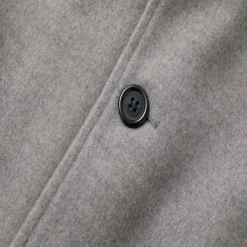 Men's Winter Coat Trench Coat Office & Career Daily Wear Winter Polyester Thermal Warm Washable Outerwear Clothing Apparel Fashion Warm Ups Solid Colored Pocket Lapel Single Breasted