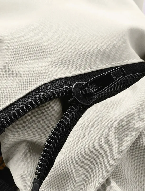 Men's Winter Coat Winter Jacket Sport Coat Raincoat Outdoor Camping & Hiking Waterproof Windbreaker Zipper Pocket Fall Winter Solid Color Fashion Streetwear Hooded Regular Wine Black White Army Green