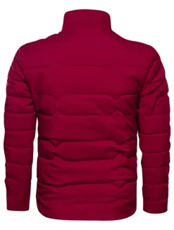 Men's Winter Coat Winter Jacket Puffer Jacket Zipper Pocket Polyster Pocket Office & Career Date Casual Daily Regular Fashion Casual Windproof Warm Winter Plain Black Navy Blue Gray Puffer Jacket