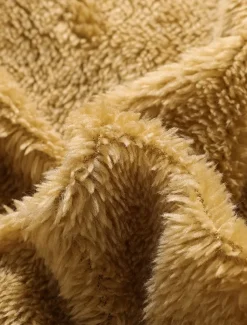 Men's Winter Coat Winter Jacket Puffer Jacket Fleece Jacket Zipper Pocket Polyster Pocket Outdoor Date Casual Daily Regular Fashion Casual Windproof Warm Winter Plain Black Puffer Jacket